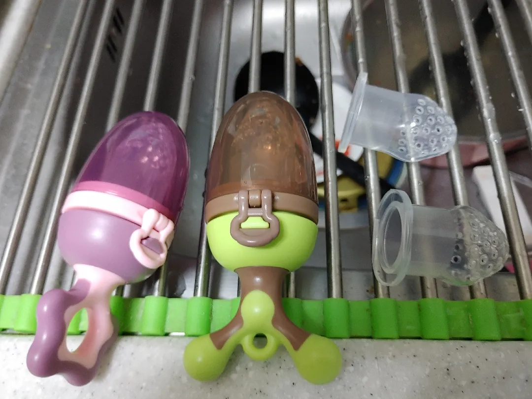과즙망 소독