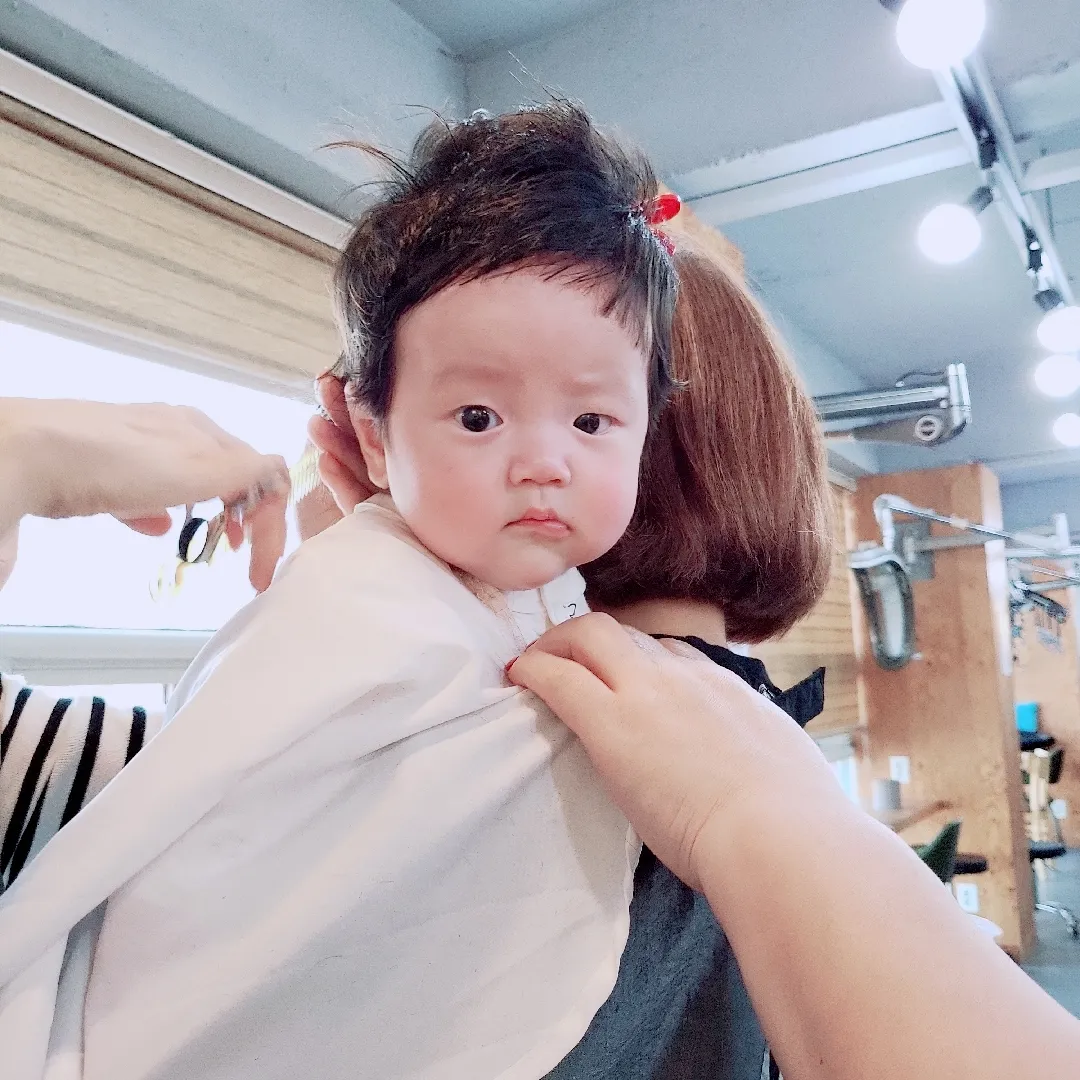 첫미용!!♡