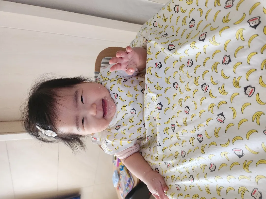 이유식먹일 때마다 목욕하는 아가들 미세먼지 팁😂
