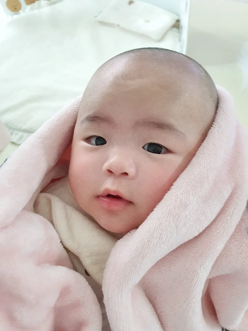 배냇머리 밀고난 후 수딩젤 바르기?