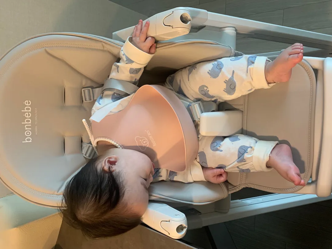 이유식 먹다 잠들었는데 어떡하죠