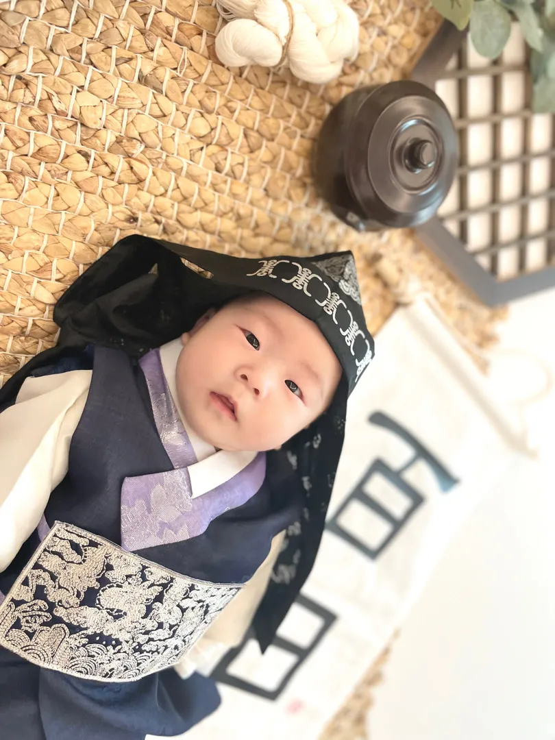 늦은 백일촬영했어요!