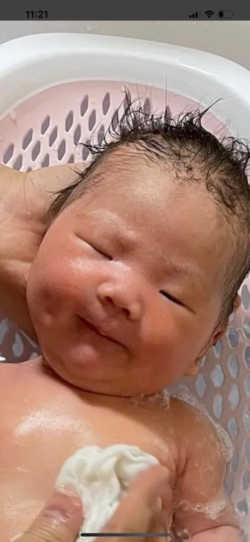 쌍 보조개?