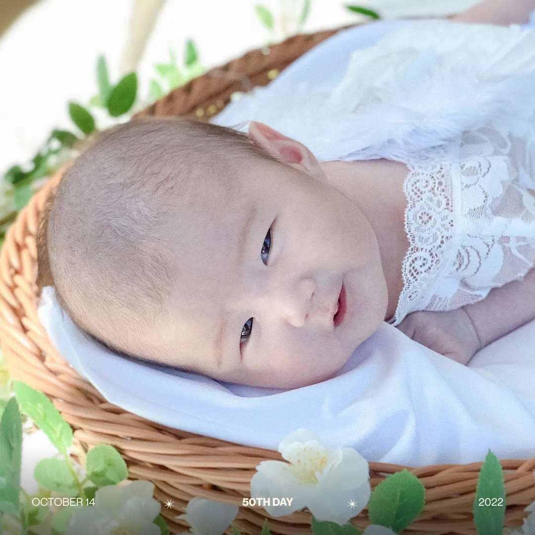 셀프 50일 촬영 했어용!