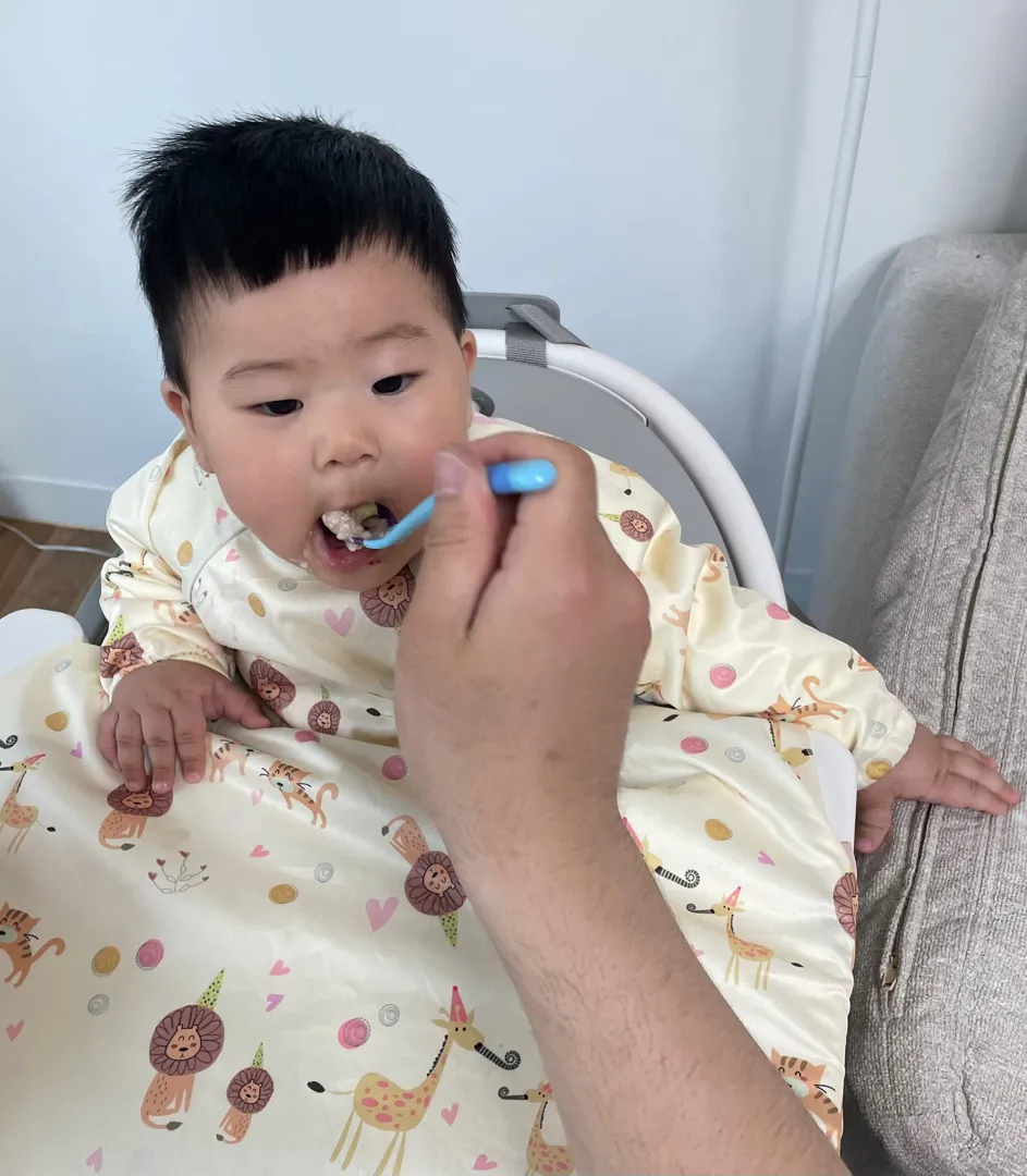 이유식 오열 아기 이제 잘먹어요!!😆