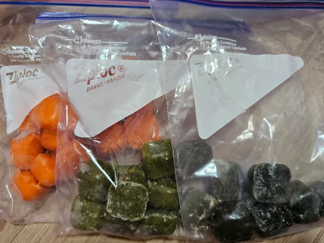 큐브 보관 지퍼백