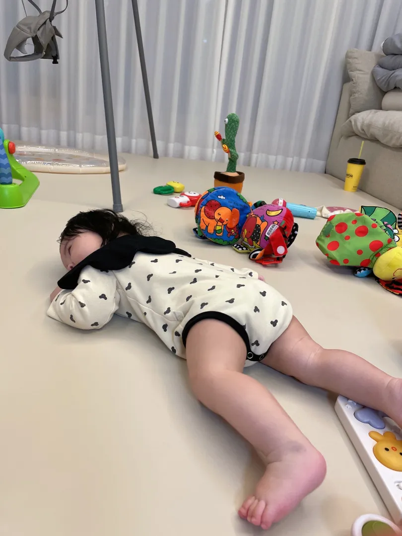 아가들 되집기 다 하나요?