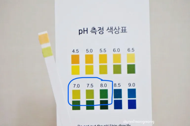 양수 소변스틱 검사
