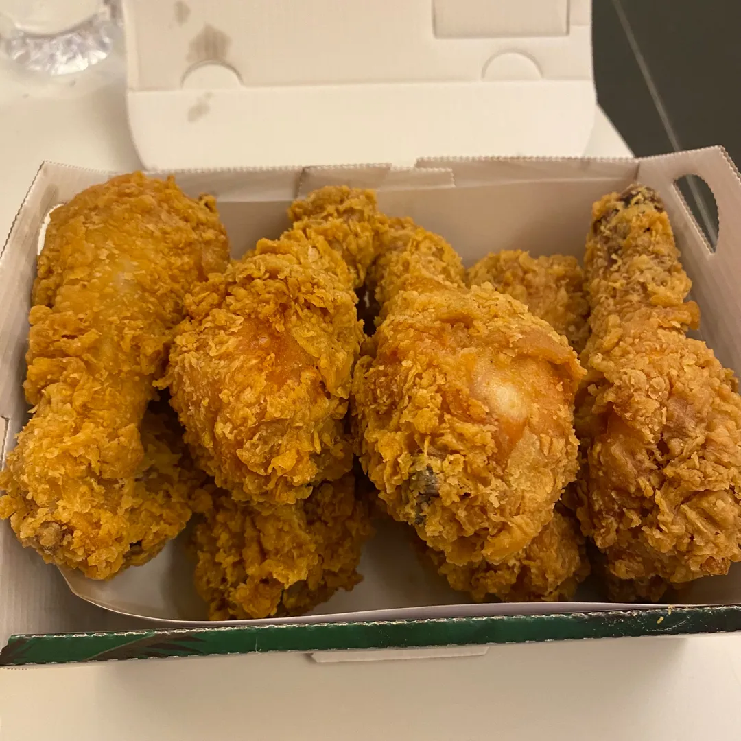 유축할때 치킨..