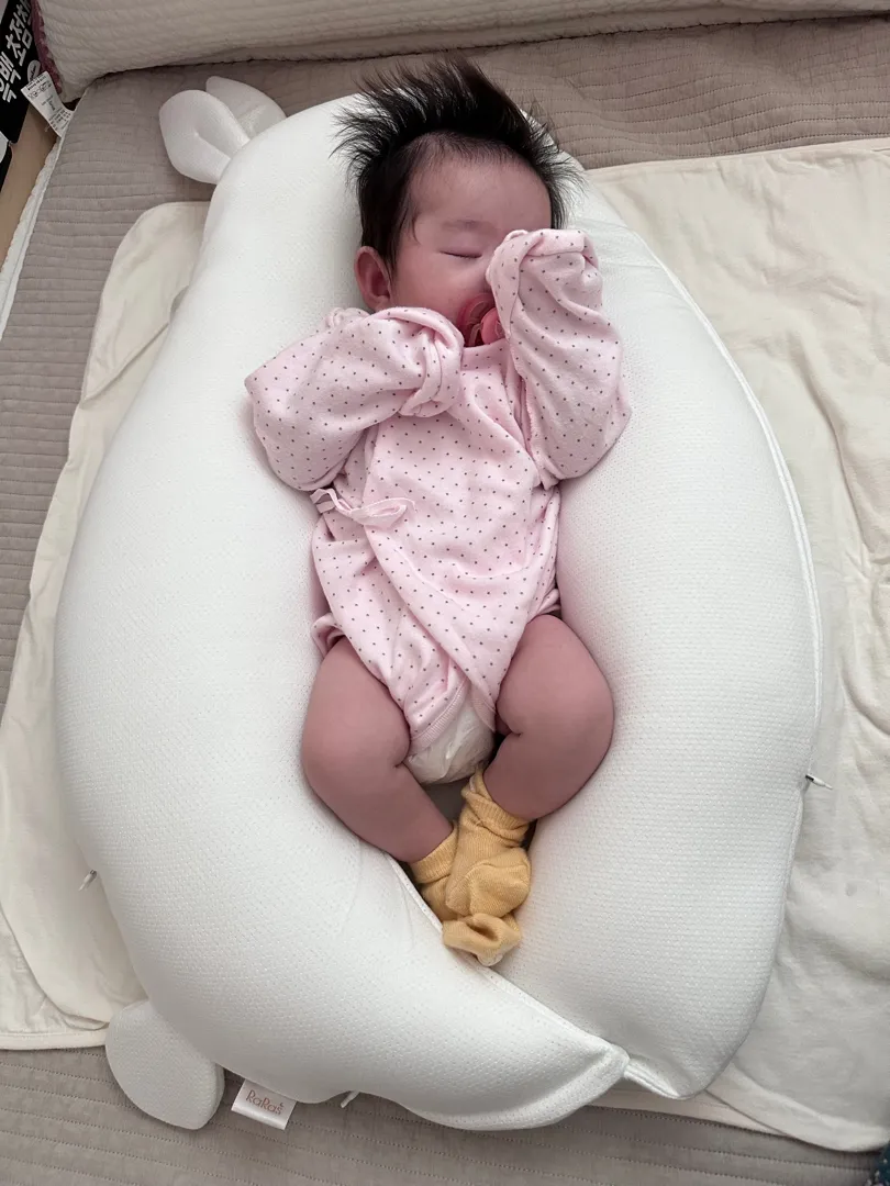 65일차 라라스에 처음 눕혀봤어요 이렇게 하는게 맞나요?