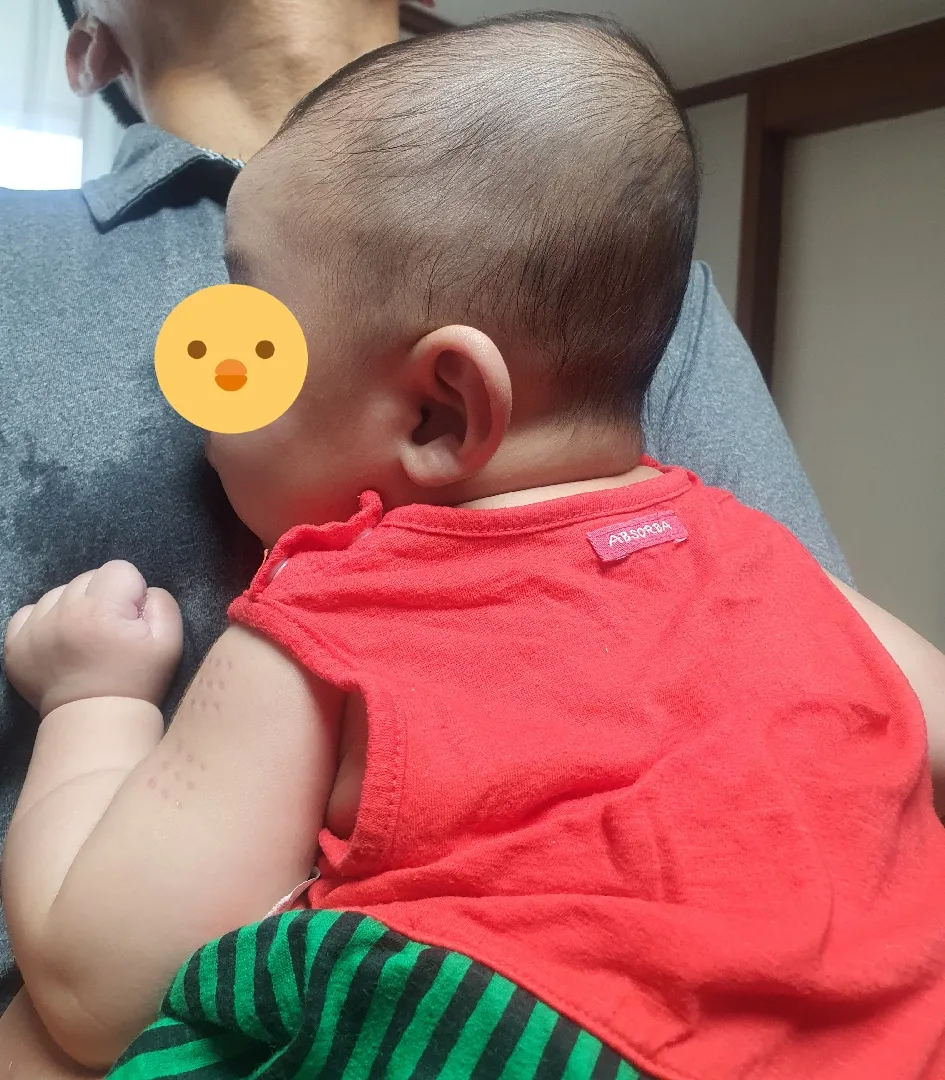 아기두상(꼬깔콘)