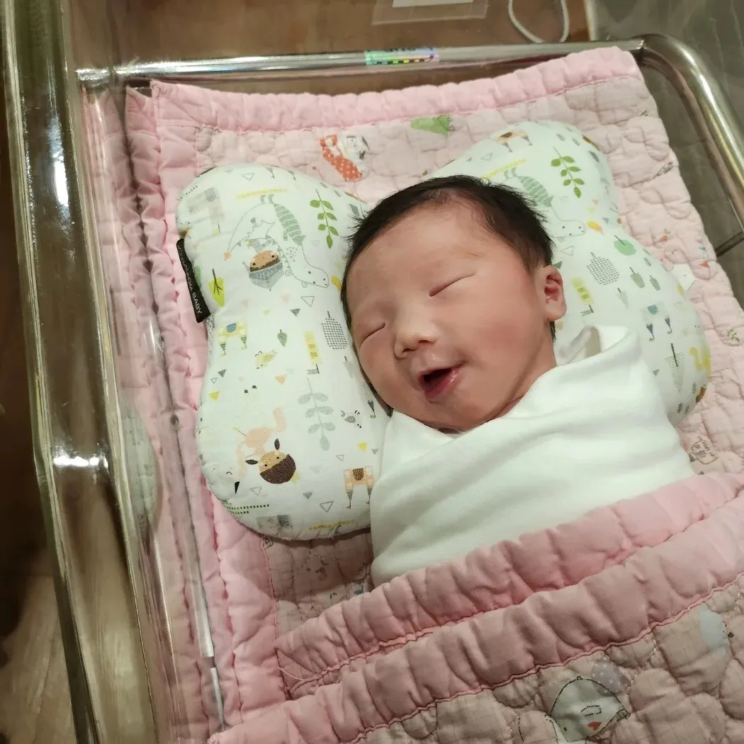 아이 낳았어요.