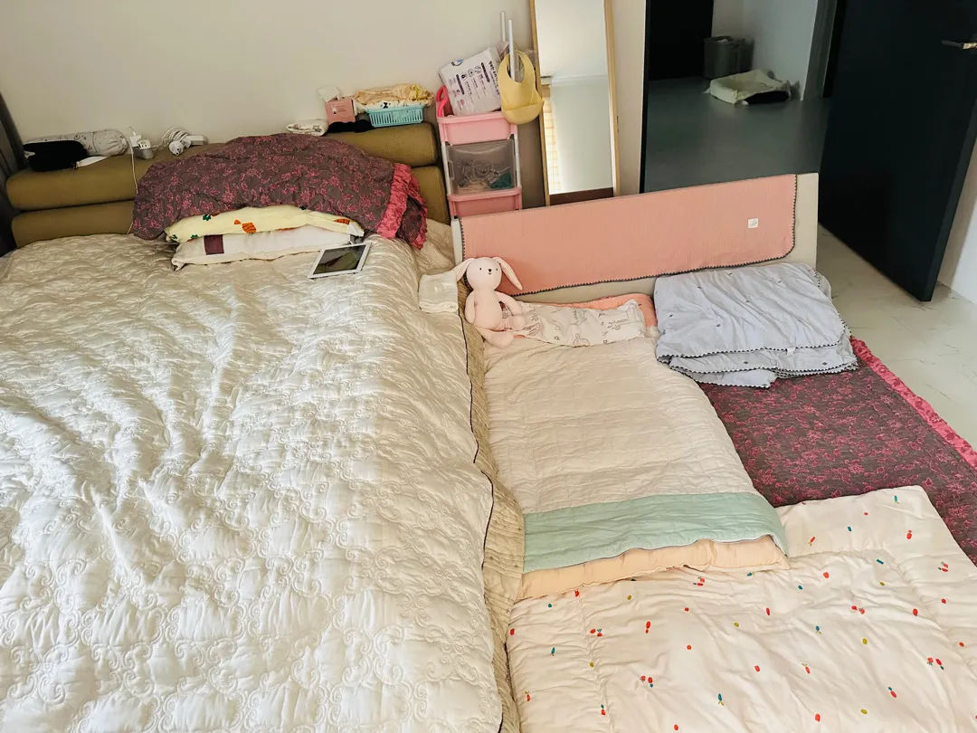 범퍼침대살돈이 아까워서 나름 생각해낸 아이디어