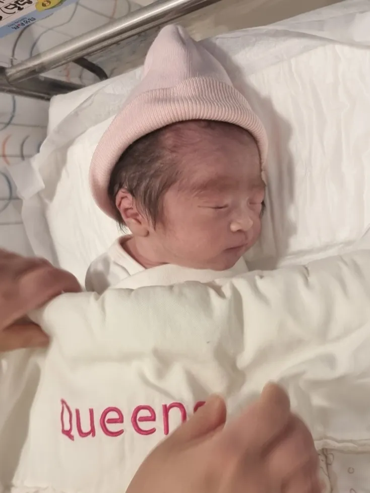 오늘 출산했어요