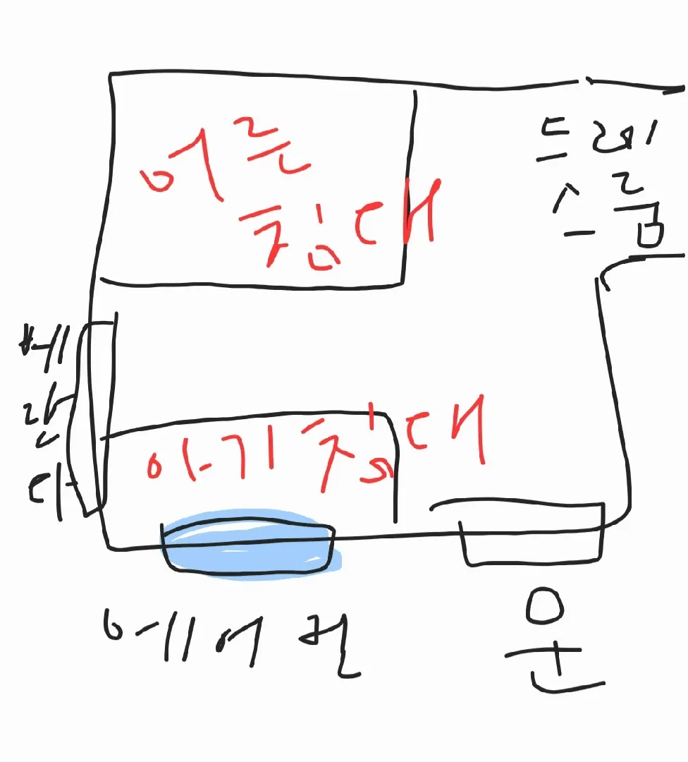 데이베드와 에어컨 도와주세요😱