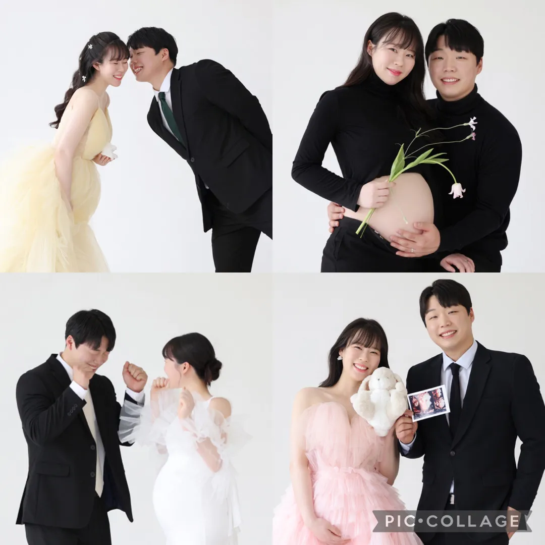 만삭사진 프리뷰 받았어요 💝