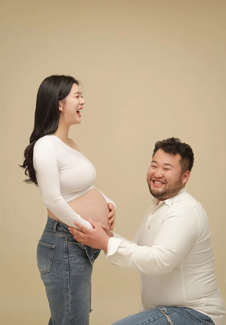 만삭촬영하고왔어용 ◡̎ 