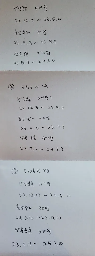 육아휴직 사용 어떤게 나은지 한번 봐주세용