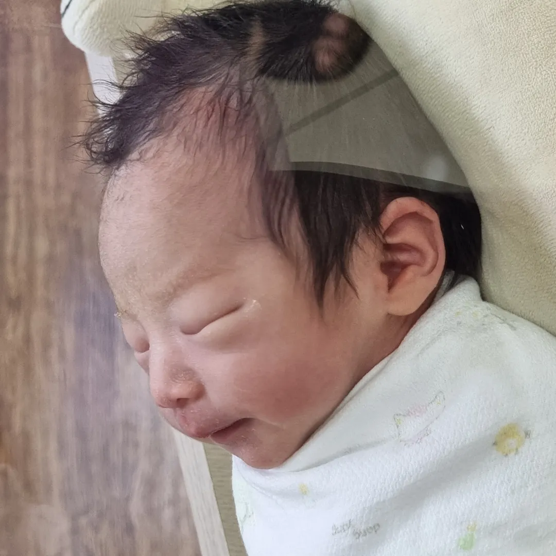 37주 6일차 2,4kg 유도로 자연분만 성공했어요!