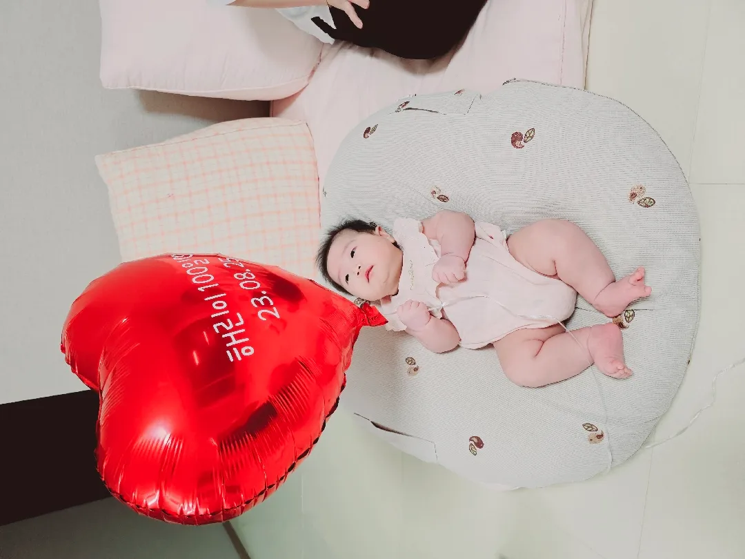 딸래미 백일잔치 했어요(셀프백일)