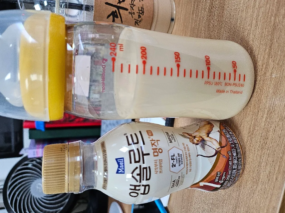 명작 액상분유 1단계 미리수?