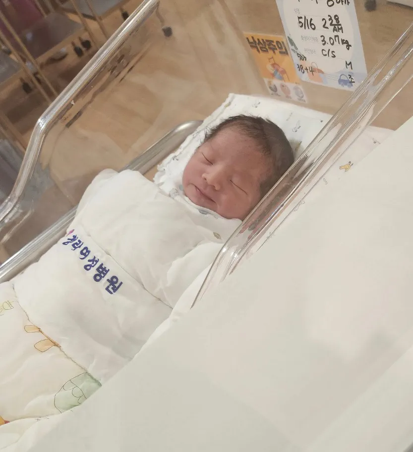 (38주4일) 12시간 진통..결국 응급제왕😥