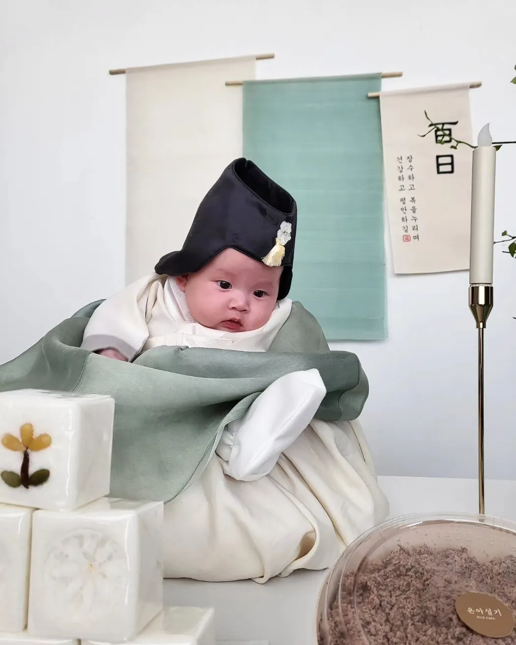 아가들 백일 축하해요^^