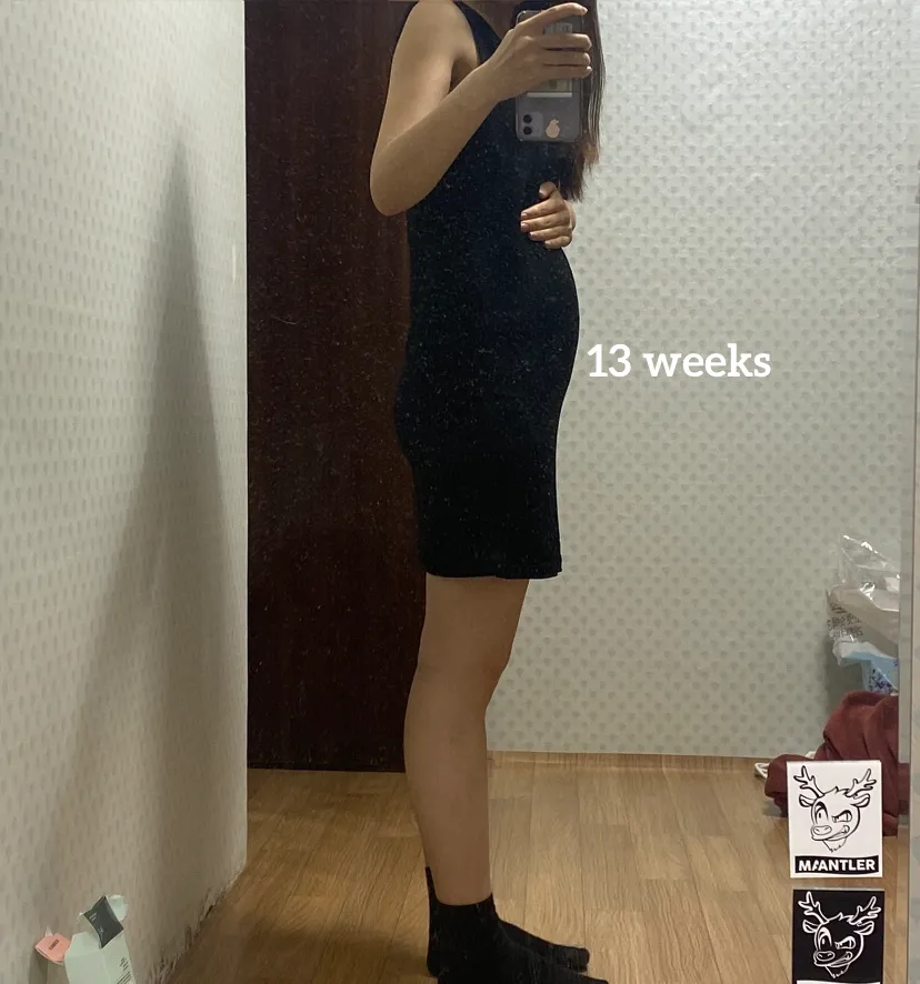 13주6일에 찍어본 배❣️