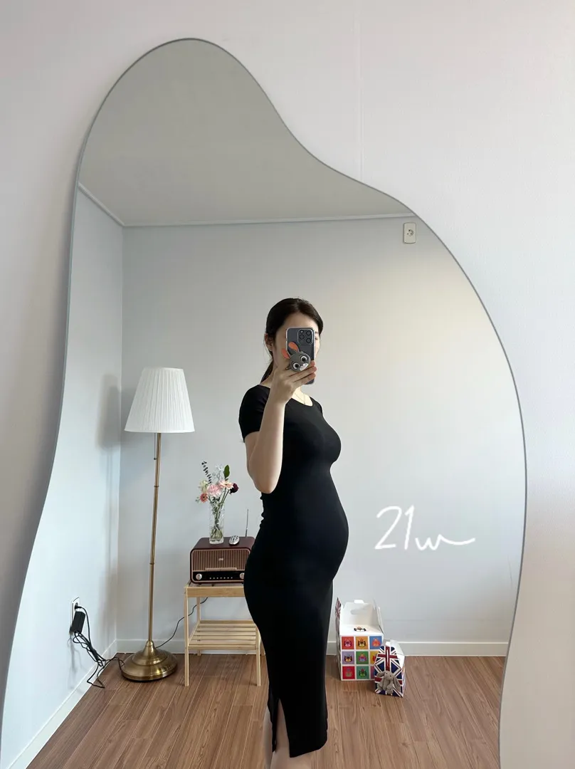 배불뚝이 21주3일 주수사진🤰🏻