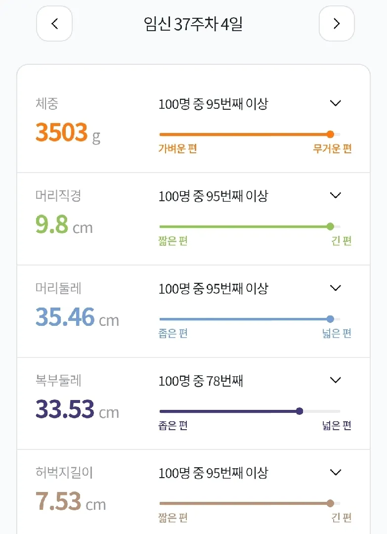 37주 4일 근황!
