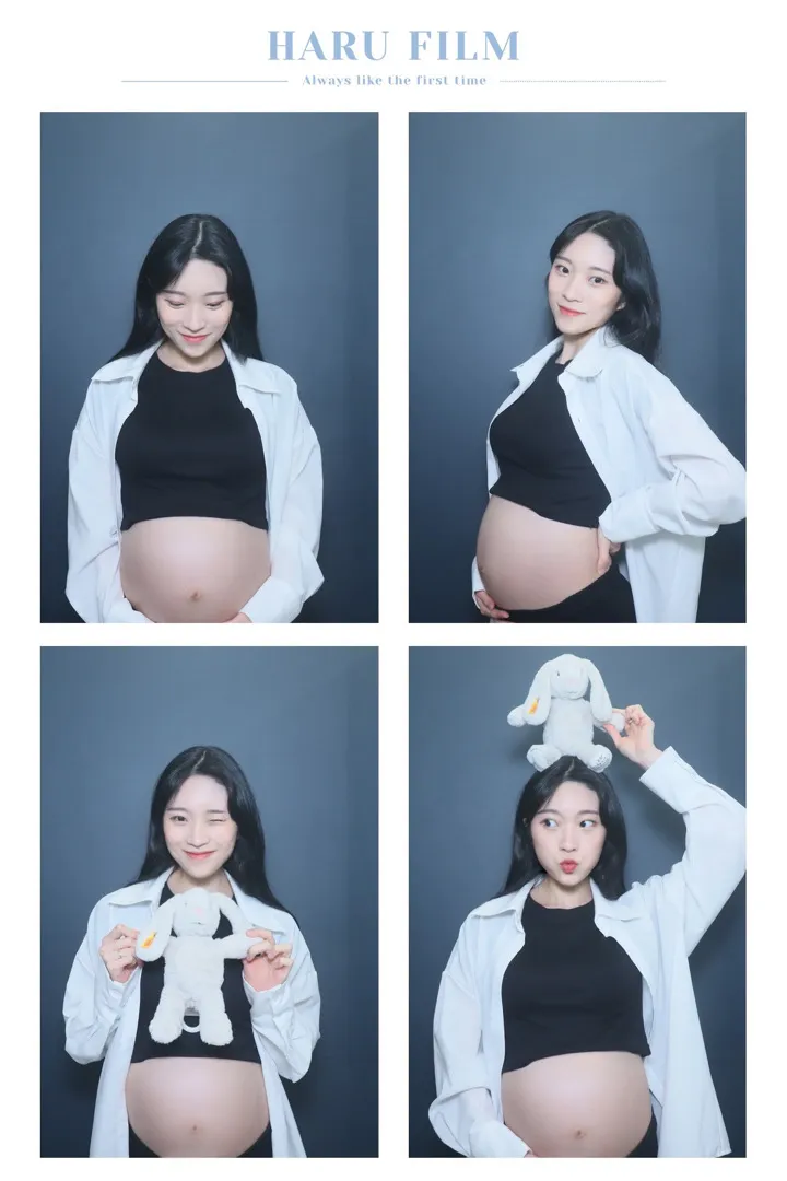 [38w4d] 하루필름_만삭 사진 찍고 왔어요~!