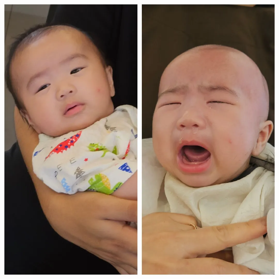 오늘 배냇머리 밀었어옄ㅋㅋㅋㅋ