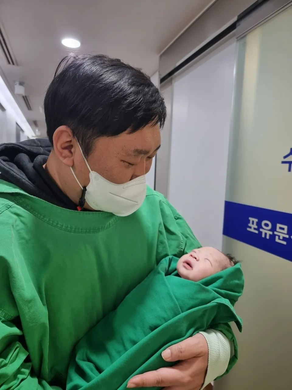 오늘 오전9:25분 뽀미 출산♡