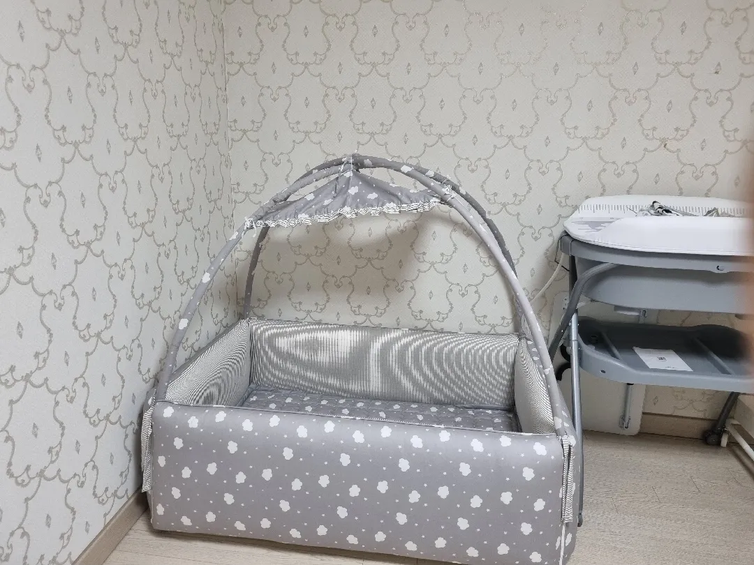범퍼침대 모기장