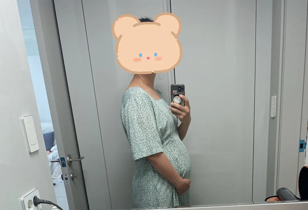 경산모님들 배 얼마나 나오셨어요?