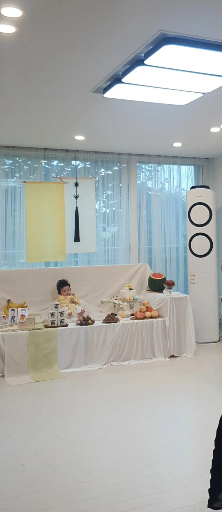 100일치뤘어요~~