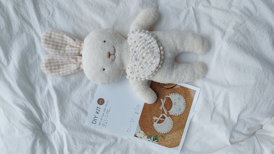 토끼애착인형 만들기❣️