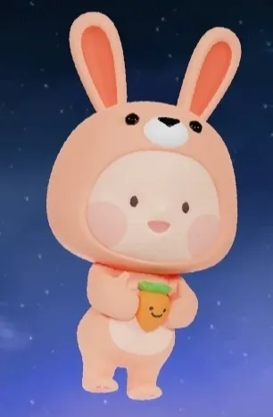 너무 귀여운 토끼 태아