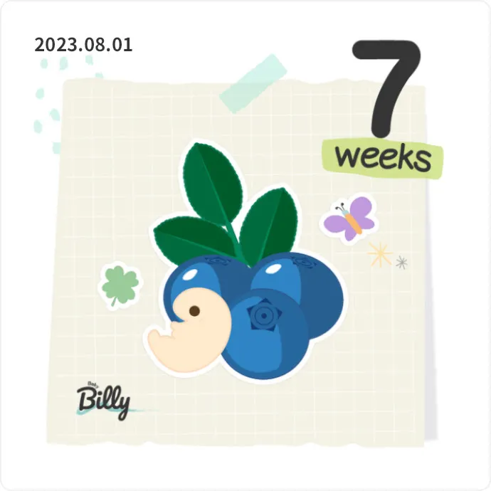 오늘 7주차 입성했습니다 기분이 묘해요💕