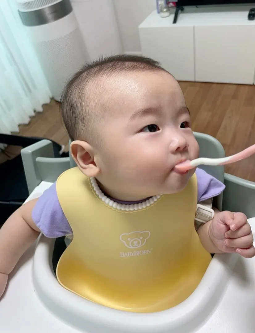 첫 이유식 대성공^^!