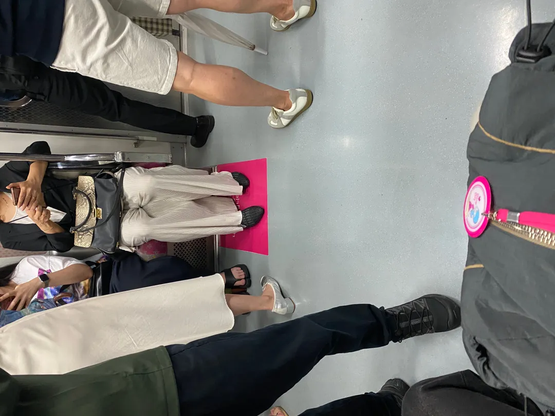 출근길 임산부석 