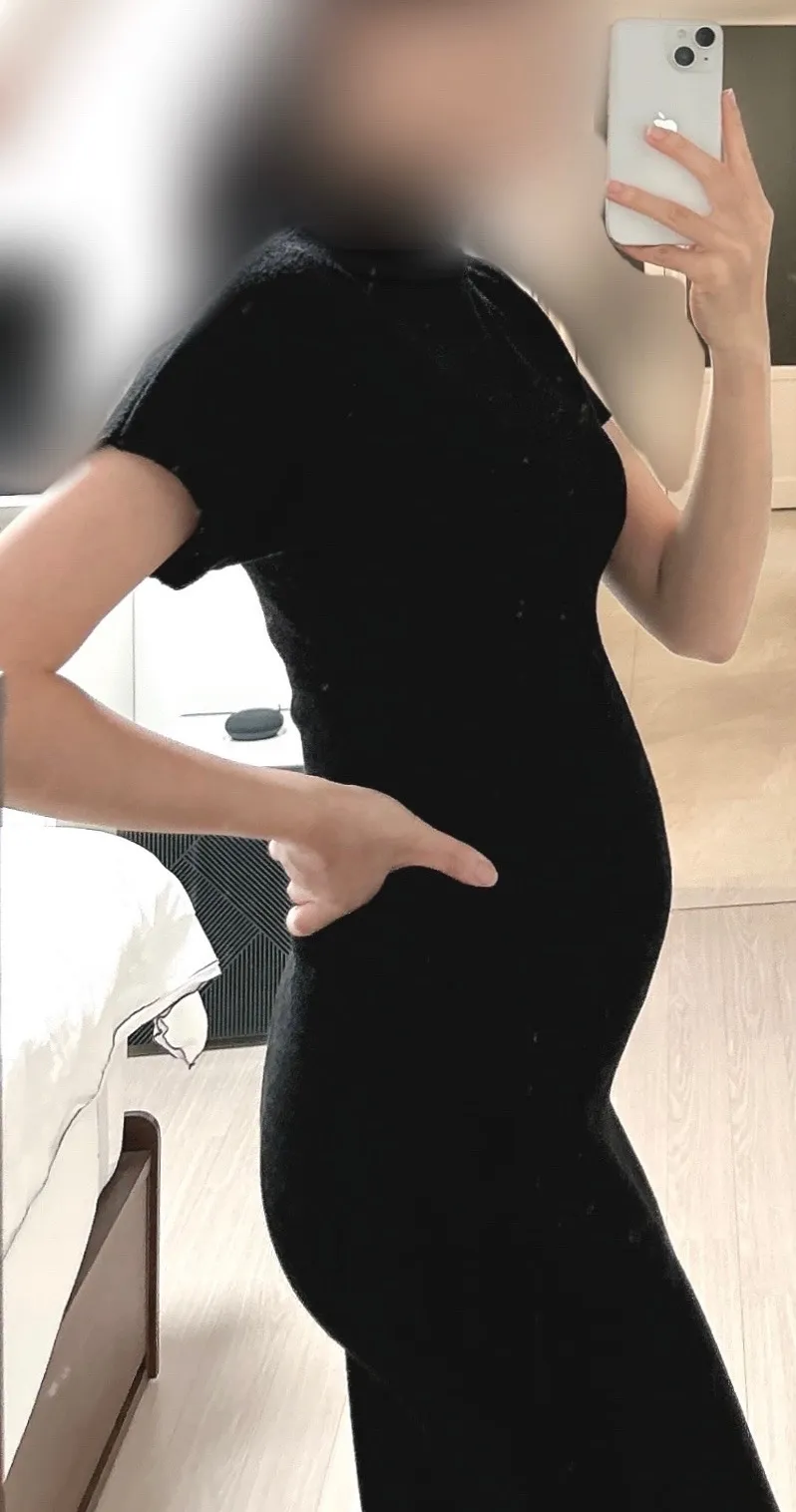 14주 배나옴(배크기) 다들 배 조금씩 나오시나요?!