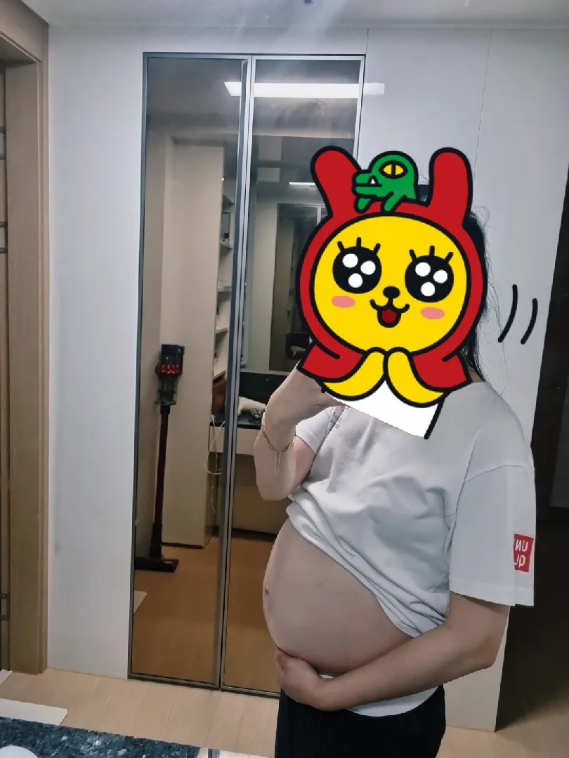 28주3일 배크기..