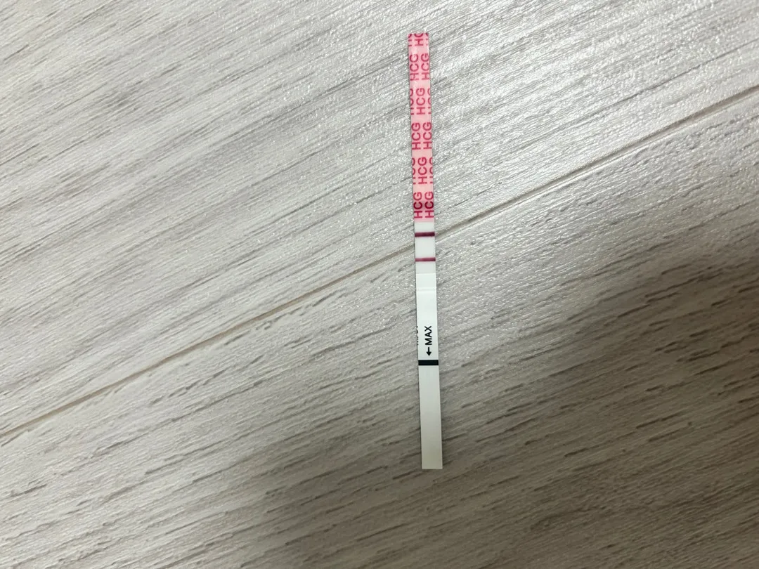 이정도 진하기면 아기집 보일까요?!