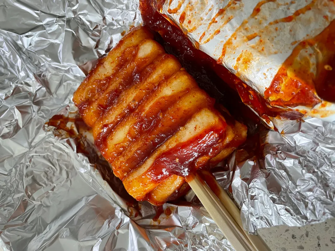 떡꼬치가 너무 맛있어용..❤️