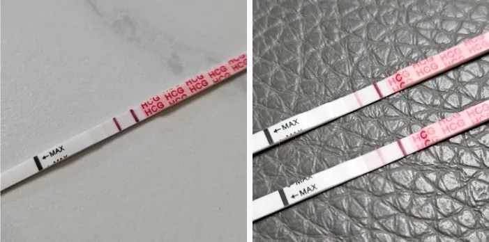 일주일 사이에 임테기 선이 많이 연해졌어요..