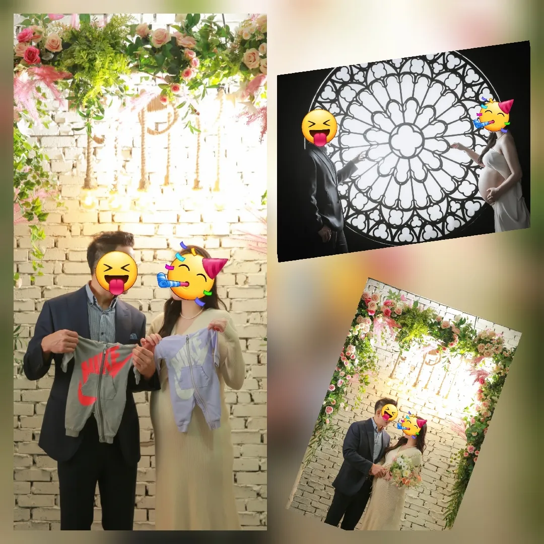둥이 엄빠~ 만삭사진^^♡