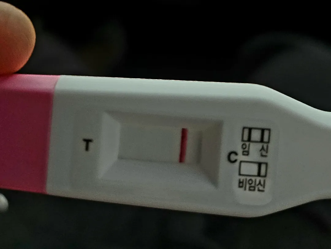 두줄 맞을까요 배란 9일차입니다