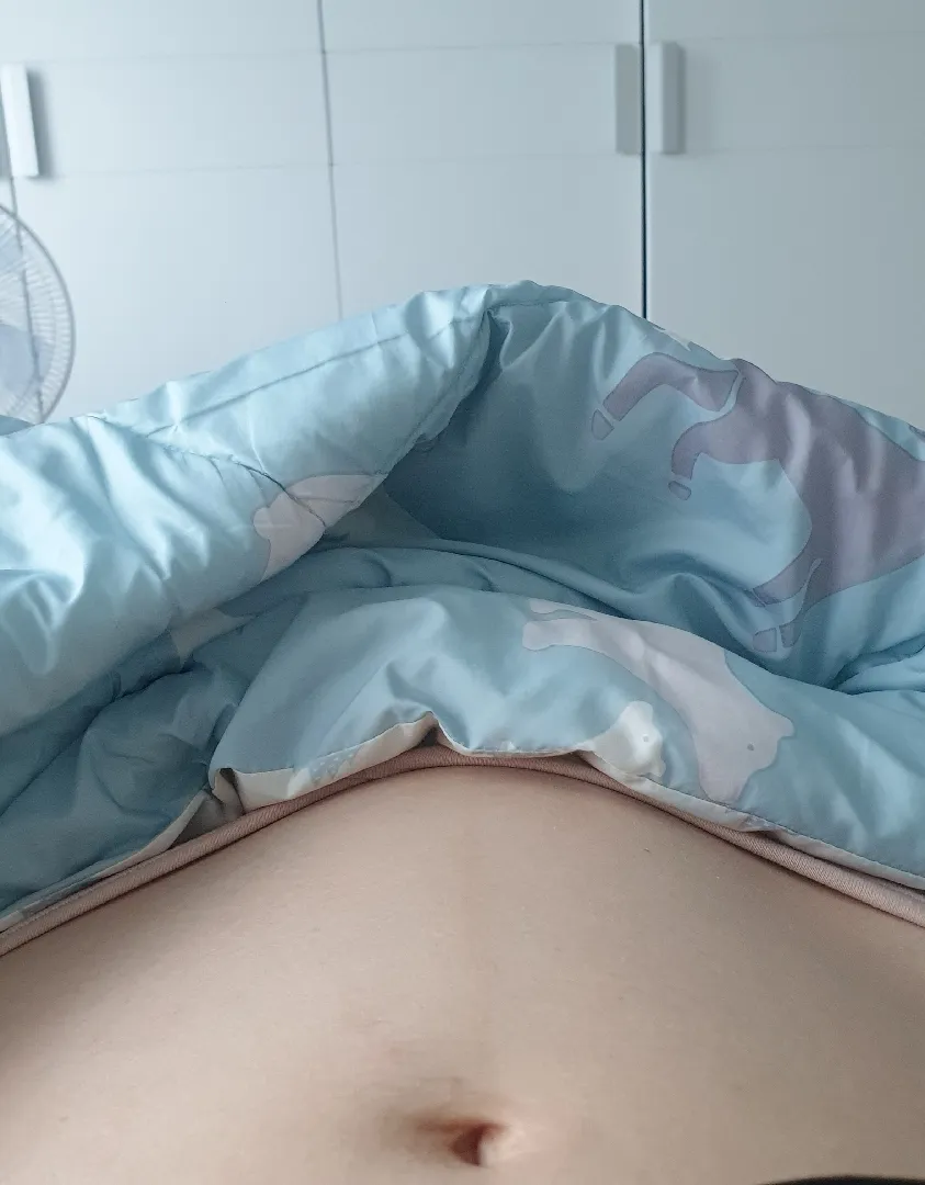 잘때마다 아랫배가 뽈록