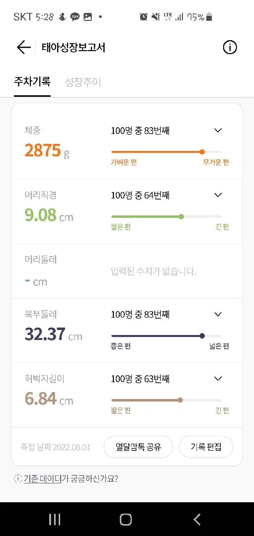 아가 많이큰가요...?